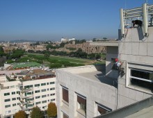 F.A.O. Consolidamento di lastre di rivestimento in travertino. Roma (2010)